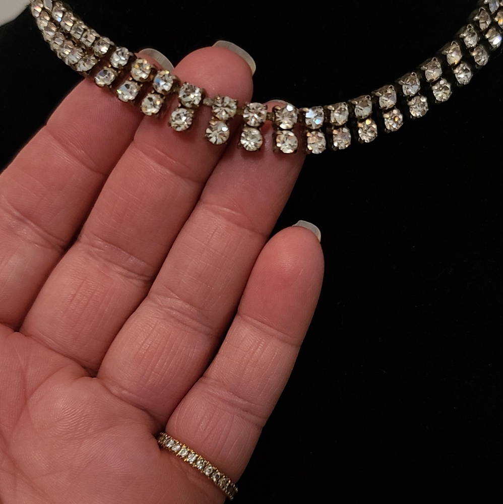 14" Rhinestone Choker - Picture 5 of 6